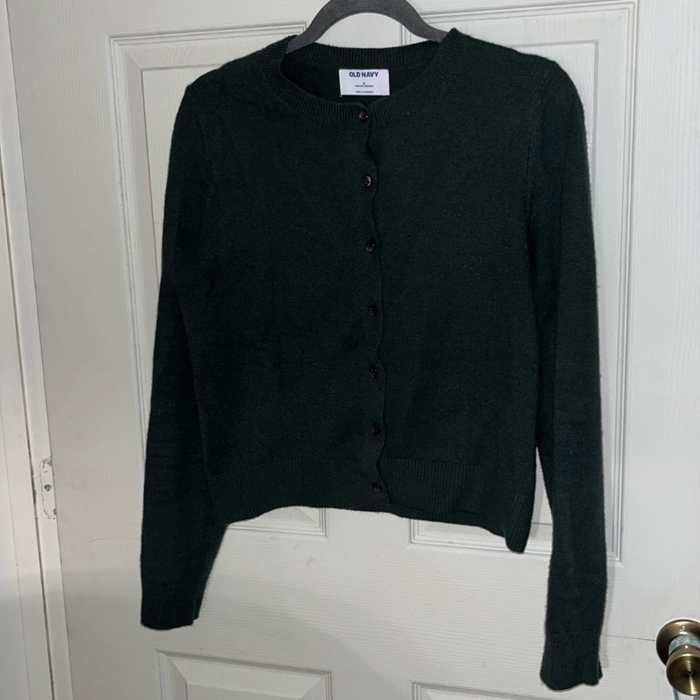Old Navy Cozy Green Sweater - MEDIUM